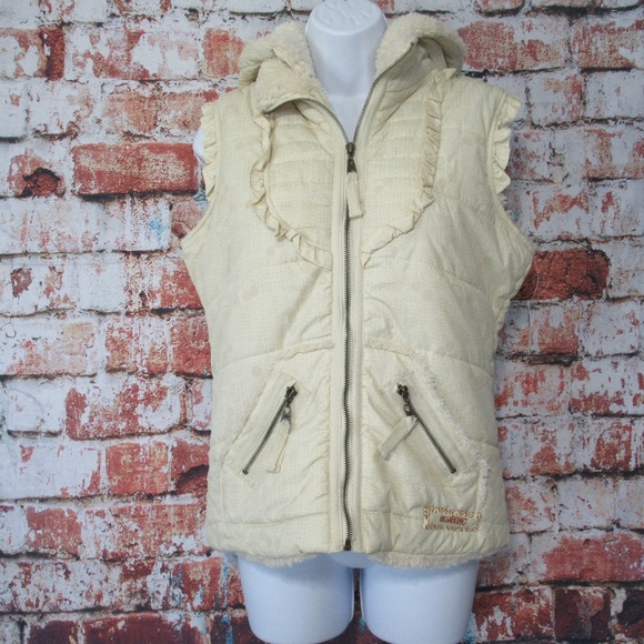 Billabong Jackets & Blazers - Billabong Zip Up Hooded Vest